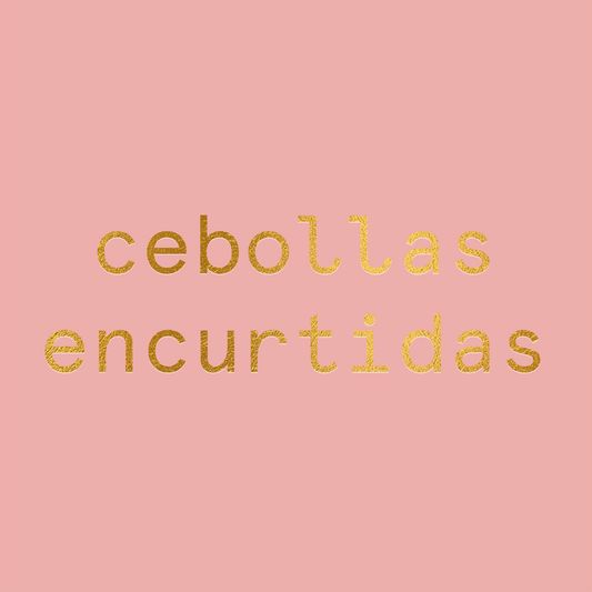 Cebollas Encurtidas