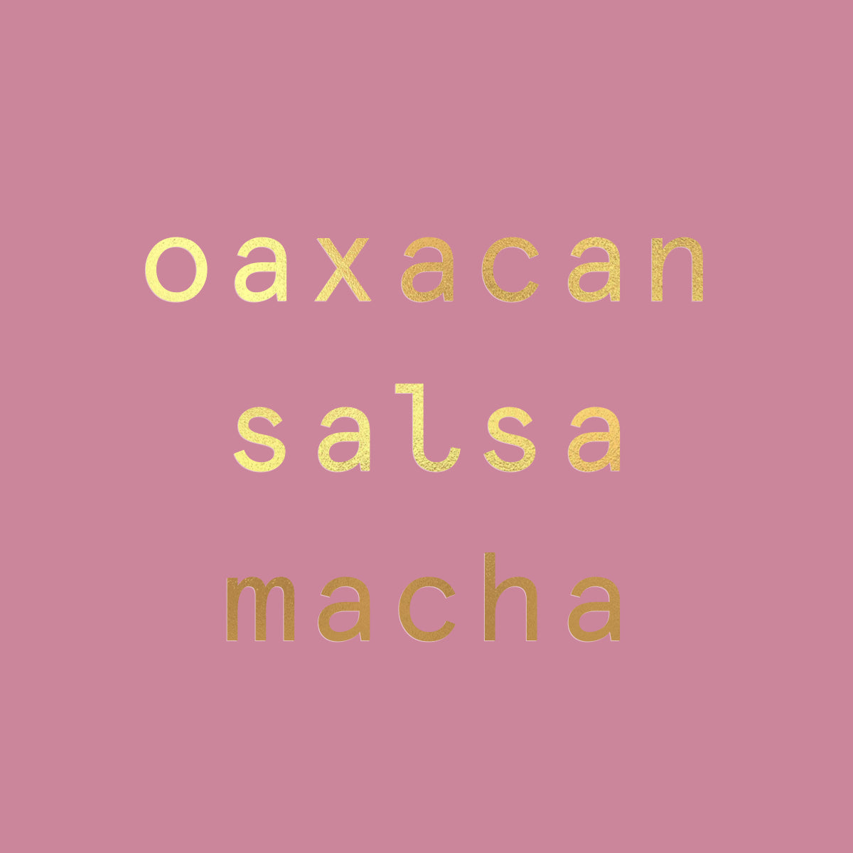 Oaxacan Salsa Macha