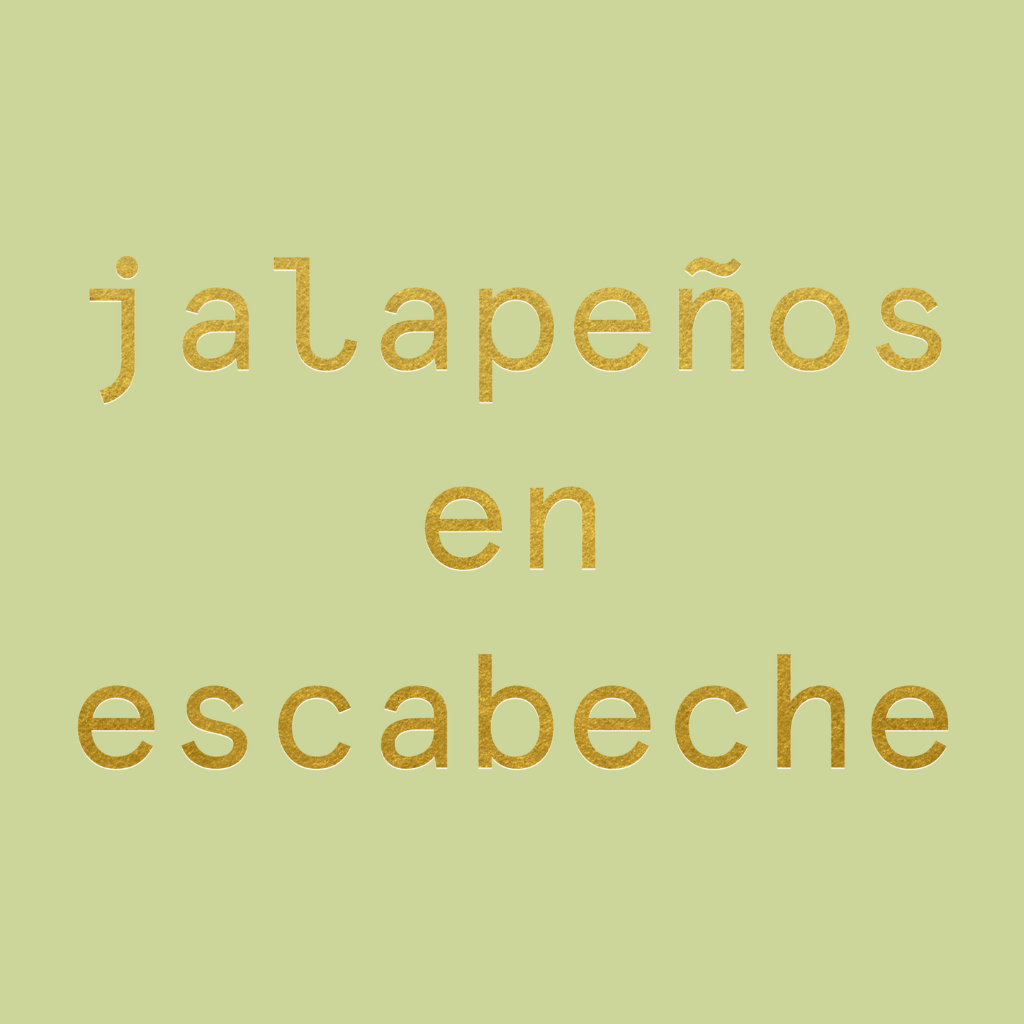 Jalapeños en Escabeche